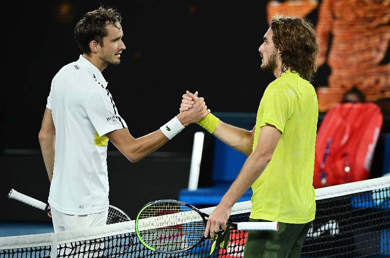 Daniil Medvedev Stefanos Tsitsipas