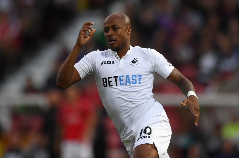 andre ayew swansea friendly