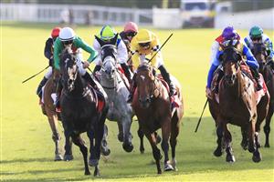 SYDNEY, AUSTRALIA - MARCH 06: Jay Ford on Missybeel wins race 9 the Sharp Extensive IT Aspiration Qualityduring Sydney Racing at Royal Randwick Racecourse on March 06, 2021 in Sydney, Australia. (Photo by Mark Evans/Getty Images)