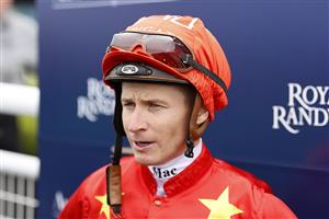 SYDNEY, AUSTRALIA - MARCH 06: James McDonald looks on after winning race 1 the Tokyo City Keiba Fireball Stakes on Wild Ruler during Sydney Racing at Royal Randwick Racecourse on March 06, 2021 in Sydney, Australia. (Photo by Mark Evans/Getty Images)