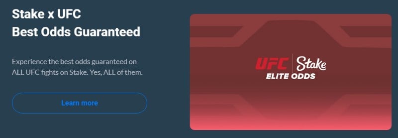 stake ufc best odds