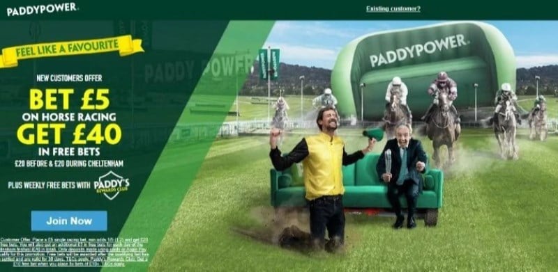 paddy power cheltenham free bets