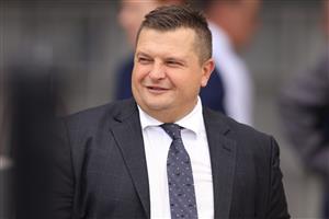 SYDNEY, AUSTRALIA - MARCH 13: Paul Snowden looks on after winning race 5 the City Tattersalls Club Maurice McCarten Stakes with California Zimbol during Sydney Racing at Rosehill Gardens on March 13, 2021 in Sydney, Australia. (Photo by Mark Evans/Getty Images)