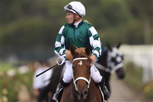 SYDNEY, AUSTRALIA - MARCH 13: James McDonald on Hungry Heart returns to scale after winning race 6 the Chandon Phar Lap Stakes during Sydney Racing at Rosehill Gardens on March 13, 2021 in Sydney, Australia. (Photo by Mark Evans/Getty Images)
