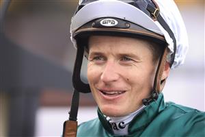 SYDNEY, AUSTRALIA - MARCH 13: James McDonald on Hungry Heart returns to scale after winning race 6 the Chandon Phar Lap Stakes during Sydney Racing at Rosehill Gardens on March 13, 2021 in Sydney, Australia. (Photo by Mark Evans/Getty Images)