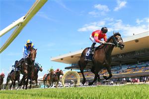 SYDNEY, AUSTRALIA - MARCH 13: James McDonald on Welsh Legend wins race 1 the Catanachs Handicap during Sydney Racing at Rosehill Gardens on March 13, 2021 in Sydney, Australia. (Photo by Mark Evans/Getty Images)