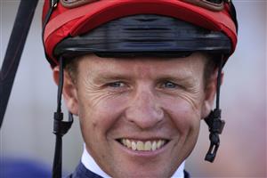 SYDNEY, AUSTRALIA - MARCH 13: Kerrin McEvoy on I Am Superman
returns to scale after winning race 8 the Hyland Race Colours Ajax Stakes during Sydney Racing at Rosehill Gardens on March 13, 2021 in Sydney, Australia. (Photo by Mark Evans/Getty Images)