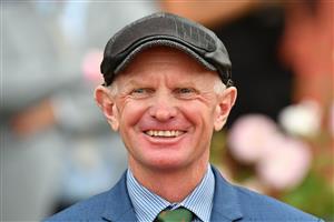 MELBOURNE, AUSTRALIA - MARCH 13: Trainer Phillip Stokes after Ancestry won Race 4, the Ranvet Abell Stakes, during Melbourne Racing All-Star Mile Day at Moonee Valley Racecourse on March 13, 2021 in Melbourne, Australia. (Photo by Vince Caligiuri/Getty Images)