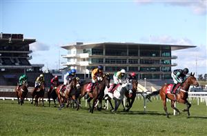 CHELTENHAM, ENGLAND - MARCH 16: Runners and riders during the Ultima Handicap Chase on day one of the Cheltenham Festival at Cheltenham Racecourse, on March 16, 2021 in Cheltenham, England. Sporting venues around the UK remain under strict restrictions due to the Coronavirus Pandemic as Government social distancing laws prohibit spectators inside venues resulting in events being held behind closed doors. (Photo by Tim Goode - Pool/Getty Images)