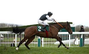 CHELTENHAM, ENGLAND - MARCH 18: Mount Ida ridden by Jack Kennedy wins The Fulke Walwyn Kim Muir Challenge Cup Handicap Chase during day three of the Cheltenham Festival at Cheltenham Racecourse on March 18, 2021 in Cheltenham, England. Sporting venues around the UK remain under strict restrictions due to the Coronavirus Pandemic as Government social distancing laws prohibit spectators inside venues resulting in events being held behind closed doors. (Photo by Tim Goode-Pool/Getty Images)