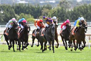 MELBOURNE, AUSTRALIA - MARCH 20: Jye McNeil riding Incredulous Dream winning Race 3, the Ids Security Handicap, during Melbourne Racing at Mornington Racecourse on March 20, 2021 in Melbourne, Australia. (Photo by Vince Caligiuri/Getty Images)