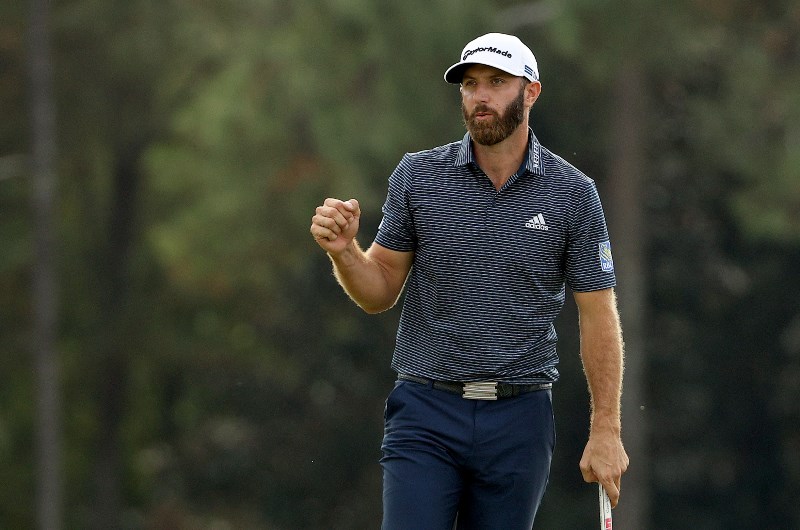 dustin johnson masters