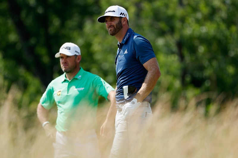 Lee Westwood Dustin Johnson