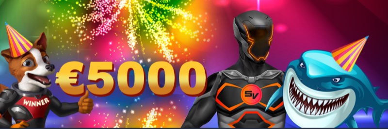 Win your share of €50,000 in SlotV's Birthday celebrations!