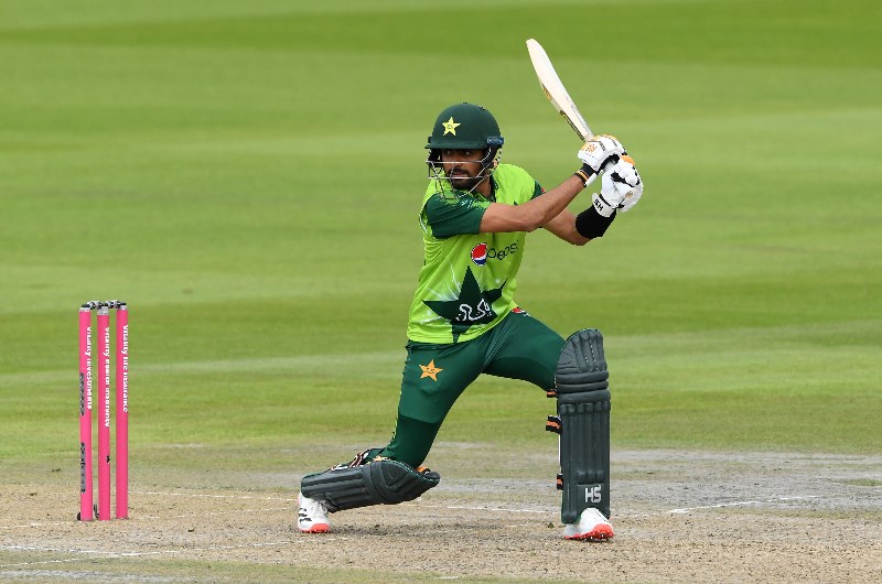 Babar Azam batting