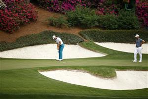 AUGUSTA, GEORGIA - APRIL 08: Justin Thomas of the United States \p12during the first round of the Masters at Augusta National Golf Club on April 08, 2021 in Augusta, Georgia. (Photo by Jared C. Tilton/Getty Images)