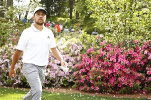 AUGUSTA, GEORGIA - APRIL 11: Xander Schauffele of the United States walks up the sixth hole during the final round of the Masters at Augusta National Golf Club on April 11, 2021 in Augusta, Georgia. (Photo by Jared C. Tilton/Getty Images)
