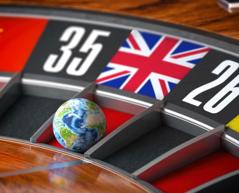 UK flag Roulette