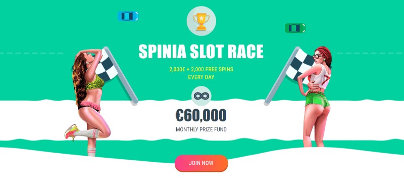 Spinia Slot Race
