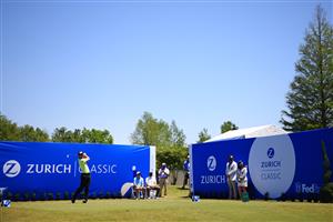 NEW ORLEANS, LOUISIANA - APRIL 22: Matthew Wolff plays his shot from the first tee during the first round of the Zurich Classic of New Orleans at TPC Louisiana on April 22, 2021 in New Orleans, Louisiana. (Getty Images)