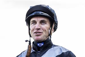 SYDNEY, AUSTRALIA - APRIL 24: Josh Parr smiles after winning race 5 the TAB Hall Mark Stakes on Splintex during Sydney Racing at Royal Randwick Racecourse on April 24, 2021 in Sydney, Australia. (Photo by Jenny Evans/Getty Images)