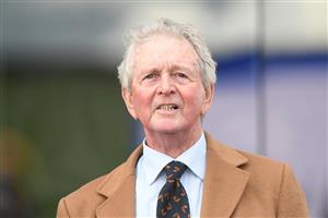 MELBOURNE, AUSTRALIA - APRIL 24: Tasmanian Racing Hall of Fame trainer Bill Ryan is seen after Still A Star won Race 8, the Thoroughbred Club Anniversary Vase, during Melbourne Racing at Caulfield Racecourse on April 24, 2021 in Melbourne, Australia. (Photo by Vince Caligiuri/Getty Images)