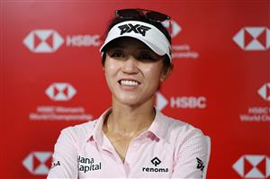 SINGAPORE, SINGAPORE - APRIL 27: Lydia Ko of New Zealand fields questions from the media during a virtual press conference prior to the HSBC Women's World Championship at Sentosa Golf Club on April 27, 2021 in Singapore. (Getty Images)