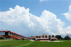 SINGAPORE, SINGAPORE - APRIL 26: A general view of the clubhouse prior to the HSBC Women's World Championship at Sentosa Golf Club on April 26, 2021 in Singapore. (Getty Images)