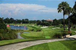 SINGAPORE, SINGAPORE - APRIL 26: A general view of the course prior to the HSBC Women's World Championship at Sentosa Golf Club on April 26, 2021 in Singapore. (Getty Images)