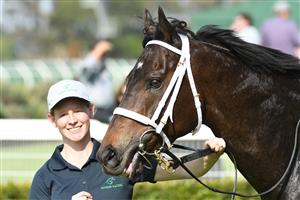 MELBOURNE, AUSTRALIA - MAY 01: Whipcracker Way after winning Race 2, the Clanbrooke Racing Handicap, during Melbourne Racing at Sandown Hillside on May 01, 2021 in Melbourne, Australia. (Photo by Vince Caligiuri/Getty Images)