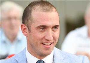 MELBOURNE, AUSTRALIA - MAY 01: Trainer Nick Ryan is seen after Dice Roll won race 5, the Ladbrokes Bet Ticker Handicap, during Melbourne Racing at Sandown Hillside on May 01, 2021 in Melbourne, Australia. (Photo by Vince Caligiuri/Getty Images)