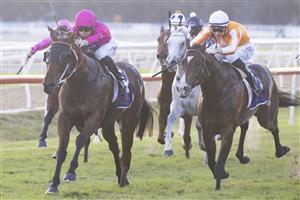 SYDNEY, AUSTRALIA - MAY 01: Josh Parr on Archedemus wins wins race 8 the Evergreen Turf Hawkesbury Gold Cup during Hawkesbury Cup Race Day at Hawkesbury Race Club on May 01, 2021 in Sydney, Australia. (Photo by Jenny Evans/Getty Images)
