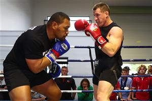 GOLD COAST, AUSTRALIA - MAY 05: Paul Gallen during a training session at Jamie Myers Gym on May 05, 2021 in Gold Coast, Australia. (Getty Images)