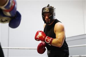 GOLD COAST, AUSTRALIA - MAY 05: Paul Gallen during a training session at Jamie Myers Gym on May 05, 2021 in Gold Coast, Australia. (Getty Images)