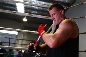 GOLD COAST, AUSTRALIA - MAY 05: Paul Gallen during a training session at Jamie Myers Gym on May 05, 2021 in Gold Coast, Australia. (Getty Images)