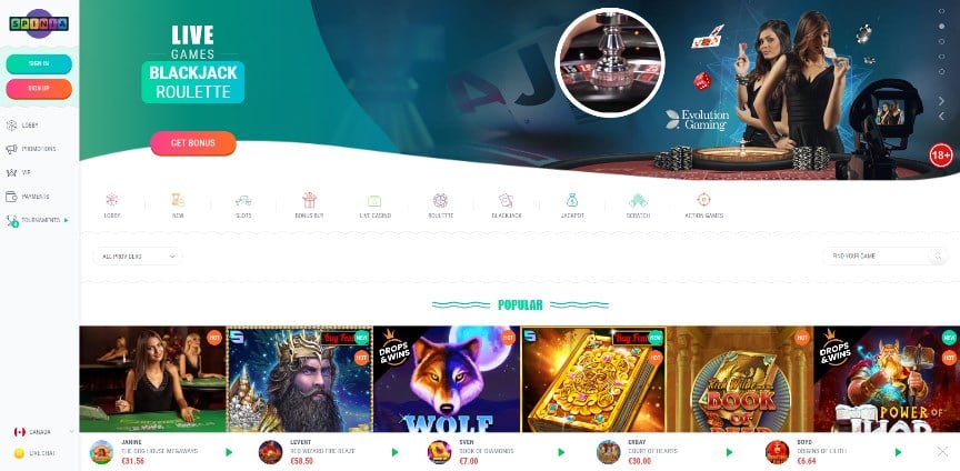 Spinia Casino Spinia Casino