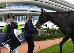 MELBOURNE, AUSTRALIA - MAY 15: Mark Zahra riding Realm Of Flowers after winning race 6, the The Andrew Ramsden, during Melbourne Racing at Flemington Racecourse on May 15, 2021 in Melbourne, Australia. (Photo by Vince Caligiuri/Getty Images)