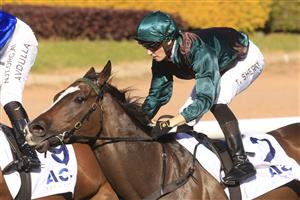 SYDNEY, AUSTRALIA - MAY 22: Tom Sherry on I Am Power wins race 4 the ACY Securities Handicap during Sydney Racing at Rosehill Gardens on May 22, 2021 in Sydney, Australia. (Photo by Mark Evans/Getty Images)