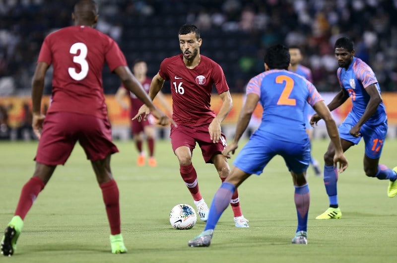 qatar india football