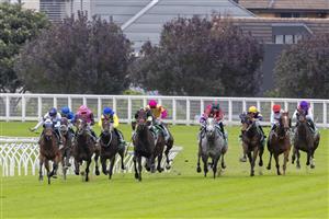 SYDNEY, AUSTRALIA - MAY 29: Keagan Latham on Dream Circle wins race 7 the NSW M&H Air Handicap during Sydney Racing at Royal Randwick Racecourse on May 29, 2021 in Sydney, Australia. (Photo by Jenny Evans/Getty Images)
