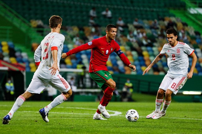 Spain Portugal friendly
