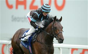 EPSOM, ENGLAND – JUNE 4: Corazon Espinado ridden by Hollie Doyle coming home to win the Coral 'Beaten By A Length' Free Bet Handicap during day one of the Cazoo Derby Festival at Epsom Racecourse on June 4, 2021 in Epsom, England. (Photo by John Walton-Pool/Getty Images)