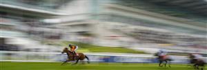 EPSOM, ENGLAND - JUNE 04: James Doyle riding Rhoscolyn win The Cazoo Derby Festival Handicap at Epsom Racecourse on June 04, 2021 in Epsom, England. Due to the Coronavirus pandemic only owners along with a limited number of the paying public will be allowed to attend the meeting. (Photo by Alan Crowhurst/Getty Images)