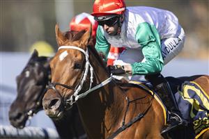 SYDNEY, AUSTRALIA - JUNE 05: Brenton Avdulla on Wicklow wins race 3 the Bisley Workwear Handicap during Sydney Racing at Rosehill Gardens on June 05, 2021 in Sydney, Australia. (Photo by Jenny Evans/Getty Images)
