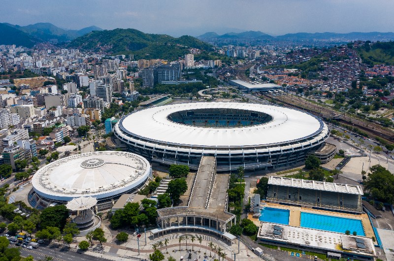 Maracana Rio de Janeiro view