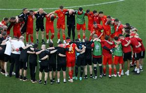 BAKU, AZERBAIJAN - JUNE 12: Gareth Bale of Wales speaks to the team following the UEFA Euro 2020 Championship Group A match between Wales and Switzerland at the Baku Olympic Stadium on June 12, 2021 in Baku, Azerbaijan. (Getty Images)