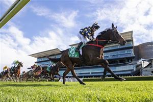 SYDNEY, AUSTRALIA - JUNE 12: Reece Jones on Casino Kid wins race 2 the Tab Highway Class 3 Plate during Sydney Racing at Royal Randwick Racecourse on June 12, 2021 in Sydney, Australia. (Photo by Jenny Evans/Getty Images)