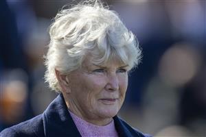 SYDNEY, AUSTRALIA - JUNE 12: Jan Bowen, trainer of Casino Kid looks on after winning race 2 the Tab Highway Class 3 Plate during Sydney Racing at Royal Randwick Racecourse on June 12, 2021 in Sydney, Australia. (Photo by Jenny Evans/Getty Images)