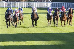 SYDNEY, AUSTRALIA - JUNE 12: Reece Jones (red and white cap) on Opacity wins race 6 the Heineken Racing To Win Handicap during Sydney Racing at Royal Randwick Racecourse on June 12, 2021 in Sydney, Australia. (Photo by Jenny Evans/Getty Images)