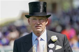 ASCOT, ENGLAND - JUNE 15: John Gosden poses on day one of the Royal Ascot meeting at Ascot Racecourse on June 15, 2021 in Ascot, England. A total of twelve thousand racegoers made up of owners and the public are permitted to attend the meeting due to it being an Events Research Programme (ERP) set up by the Government due to the Coronavirus pandemic. (Photo by Alan Crowhurst/Getty Images)